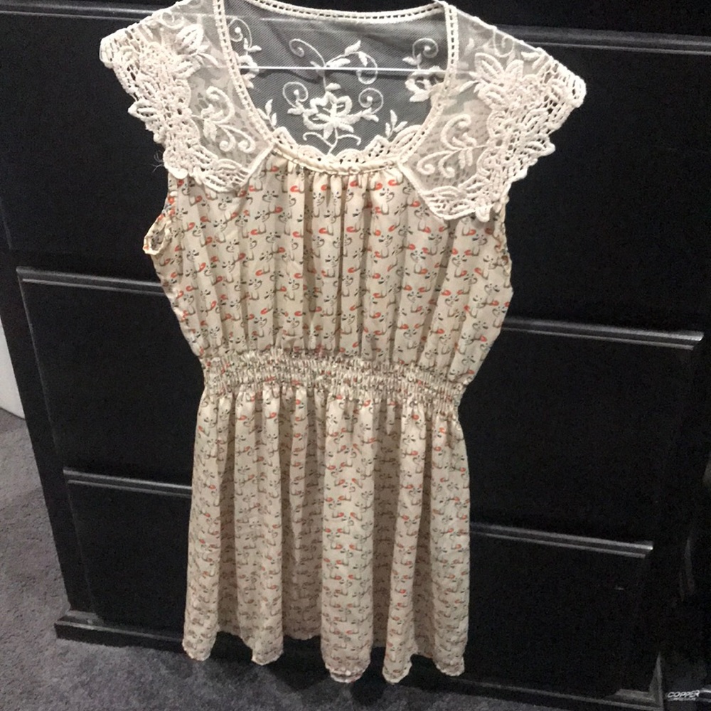 Kitty sheer summer dress